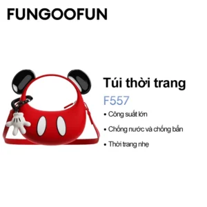 FUNGOFUN F557 Một Túi Đeo Vai Có Dây Đeo Vai Có Thể Điều Chỉnh Có Nhiều Màu Sắc Và Chống Thấm Nước Nhẹ Thời Trang Dung Tích Lớn