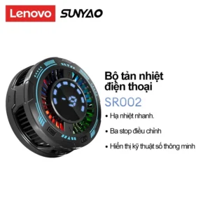 Lenovo Sunyao SR002 Từ Điện Thoại Tản Nhiệt Màn Hình Kỹ Thuật Số Thông Minh Ba Tốc Độ Có Thể Điều Chỉnh Từ Hút Trở Lại Kẹp Làm Mát Nhanh