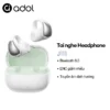 Tai nghe kẹp tai ASUS Adol J111 Không dây Bluetooth | ENC Khử ồn Micro kép | Truyền định hướng, Đeo êm ái, Thời lượng pin dài