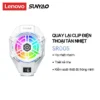 Máy làm mát điện thoại di động kiểu kẹp lưng Lenovo Sunyao SR005 có chức năng làm mát nhanh với bốn cấp độ điều chỉnh tốc độ gió