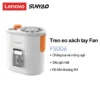 Lenovo Sunyao FS006 Eo Treo Quạt Chống Bụi Mát Gió Mạnh Độ Bền Dài Cổ Cầm Tay Treo Quạt Di Động