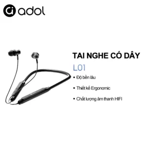 ASUS Adol TWS-L01 Tai nghe Bluetooth treo cổ HIFI Stereo Độ trễ thấp Tai nghe thể thao giảm tiếng ồn
