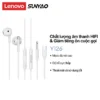 Tai nghe có dây Lenovo Sunyao Y126 Âm thanh vòm toàn cảnh Cuộc gọi Giảm tiếng ồn Micro siêu trong suốt