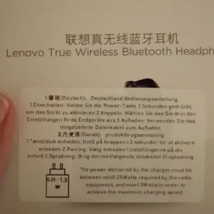 Tai nghe Bluetooth Lenovo EA160 Chất lượng âm thanh HIFI Trò chơi cuộc gọi HD Độ trễ thấp Tai nghe Bluetooth 5.4