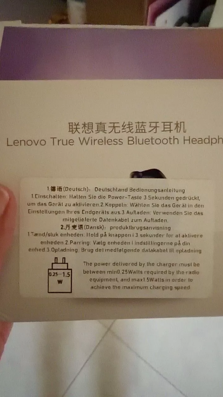 Tai nghe Bluetooth Lenovo EA160 Chất lượng âm thanh HIFI Trò chơi cuộc gọi HD Độ trễ thấp Tai nghe Bluetooth 5.4