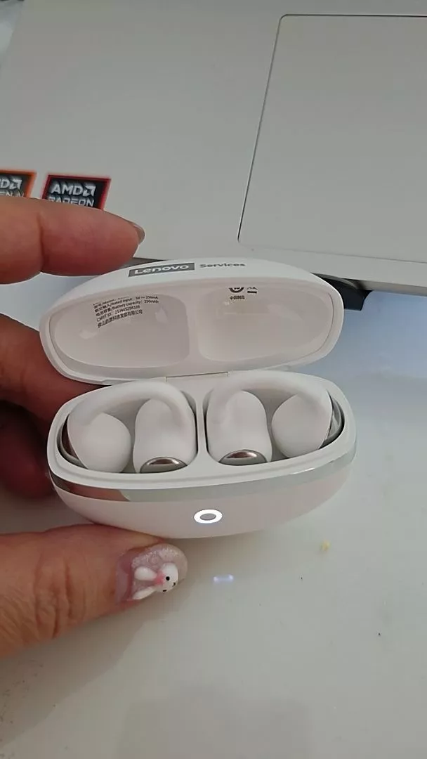Tai nghe Bluetooth mở Lenovo RS109 Âm thanh toàn cảnh HIFI Giảm tiếng ồn Kênh kép Cuộc gọi HD Bluetooth 6.0