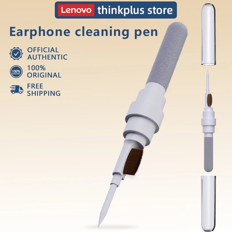 Bút làm sạch tai nghe Lenovo thông minh 3 trong 1 đa năng