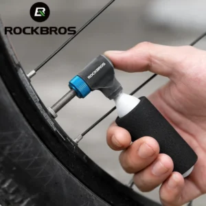 [Mã CLS2403F giảm 30k đơn 150k] Ống Bơm Xe Đạp Mini CO2 ROCKBROS CO2 Chất Liệu Nhôm Kích Thước Mini Tiện Dụng
