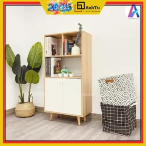 Tủ sách, tủ gỗ đa năng, phù hợp nhiều không gian trong gia đình chất gỗ MDF dày 12mm Big sale