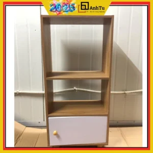 Tủ sách gỗ 2,3,4 tầng, chắc chắn phù hợp cho mọi căn phòng, chất gỗ MDF, kích thước đa dạng