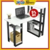 Bàn học, làm việc đen trắng, thiết kế sang trọng hiện đại chất gỗ MDF dày 12mm Cực Hot kích thước 75x100x40