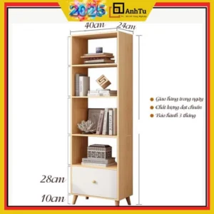 Kệ gỗ bắc âu đa năng , trang trí, gọn gàng nhà cửa chất gỗ MDF dày 12mm nặng 5kg