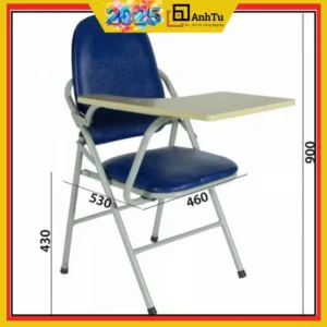 Ghế gấp liền bàn gấp gọn dùng cho văn phòng, học tập, hội thảo