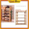 [CHỈ NHẬN HOẢ TỐC HCM ]Kệ giày gỗ 5 tầng, chuyên để các loại giày dép, có thể để trong hoặc bên ngoài gia đình