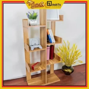 Kệ Gỗ Xương Rồng, kệ sách đa năng xinh xắn, đa năng, bền đẹp chất gỗ MDF dày 12mm dễ lắp ráp