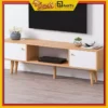 [BẢN MỚI VÁN DÀY 15mm] Kệ Tivi để sàn thông minh hiện đại 2 ngăn kéo vân gỗ sang trọng 120x25x45cm