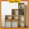 [FREE SHIP] [MUA 1 TẶNG 1] Kệ gỗ tổ ong đa năng, dùng để trang trí, để đồ, màu gỗ ( ĐÃ HƠN 40K LƯỢT MUA )