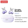 Tai nghe không dây Lenovo RS102 Bluetooth 6.0 Micrô khử tiếng ồn cuộc gọi ENC Chế độ trò chơi Phản hồi nhanh