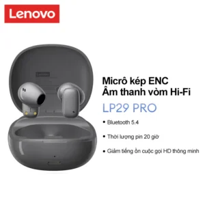 Tai Nghe Bluetooth Lenovo LP29 PRO TWS Âm Thanh Sống Động, Có Chống Nước IPX5, Hỗ Trợ Cuộc Gọi ENC