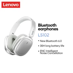 Tai nghe Bluetooth Lenovo LS102 hỗ trợ tai nghe Bluetooth 6.0 khử tiếng ồn thông minh ENC