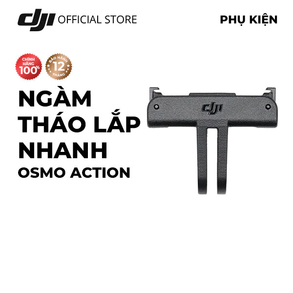 Ngằm tháo lắp nhanh cho DJI Osmo Action phụ kiện cao cấp chính hãng