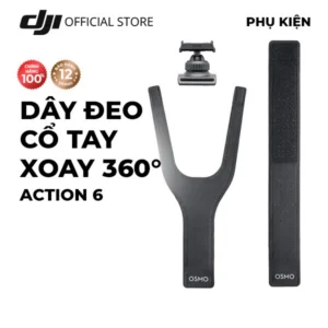 Dây đeo cổ tay xoay 360 độ dành cho DJI Osmo Action 6 phụ kiện cao cấp chính hãng