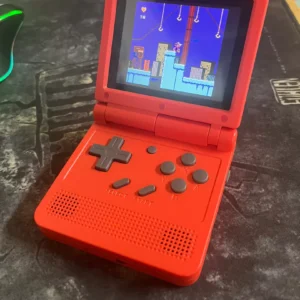 Máy chơi game cầm tay Powkiddy V90s V90 thiết kế vỏ sò cực kỳ độc đáo, hỗ trợ nhiều hệ game, giá rẻ phù hợp mọi lứa tuổi