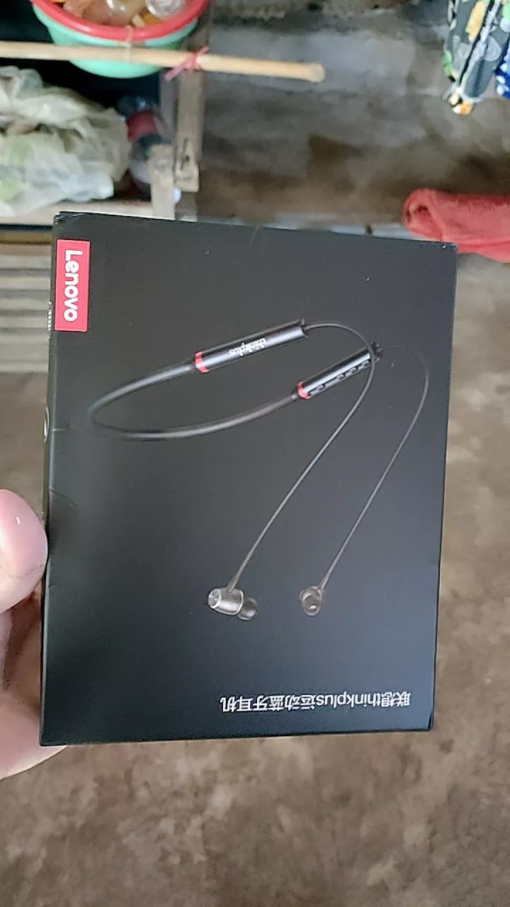 Tai nghe LENOVO HE05X II đeo cổ bluetooth 5.0 giảm tiếng ồn âm thanh chất lượng hifi chống nước IPX5 có mi cờ rô