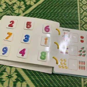 Học Liệu Bóc Dán Montessori Cho Bé, Học Liệu Busy Book Bóc Dán Thông Minh 17 Chủ Đề - Sách Bóc Dán Cho Bé Giáo Dục Sớm
