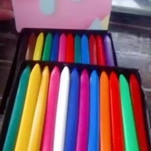 Bút Sáp Màu Hữu Cơ Cho Bé Tập Tô Tập Vẽ - An Toàn Sạch Sẽ Không Dính Tay 12-24 Màu - Tô Màu Vẽ Tranh Trẻ Em