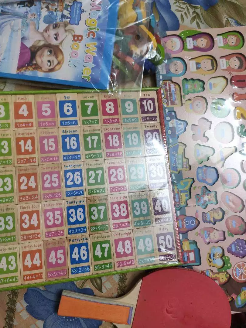 Bộ Domino Số Học 100 Số Học Toán Và Tiếng Anh Bằng Gỗ - Đồ Chơi Gỗ Montessori Phát Triển Trí Tuệ Cho Bé