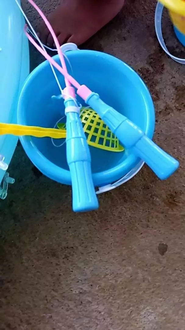 Đồ Chơi Câu Cá Nam Châm 42 Chi Tiết 6in1 Kèm Bể Phao Tròn Loại To