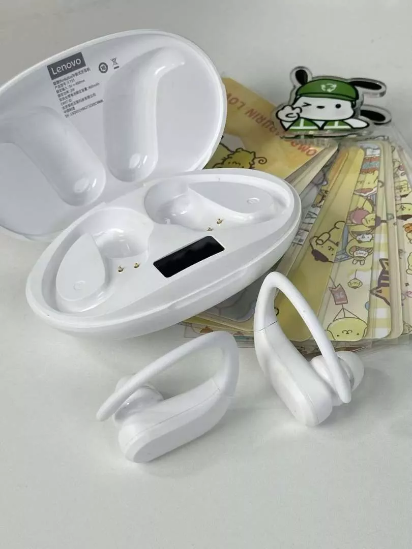 Tai nghe Bluetooth Lenovo XT55 Âm thanh nổi HiFi 45H Giờ chơi IPX5 Màn hình LED chống nước thể thao