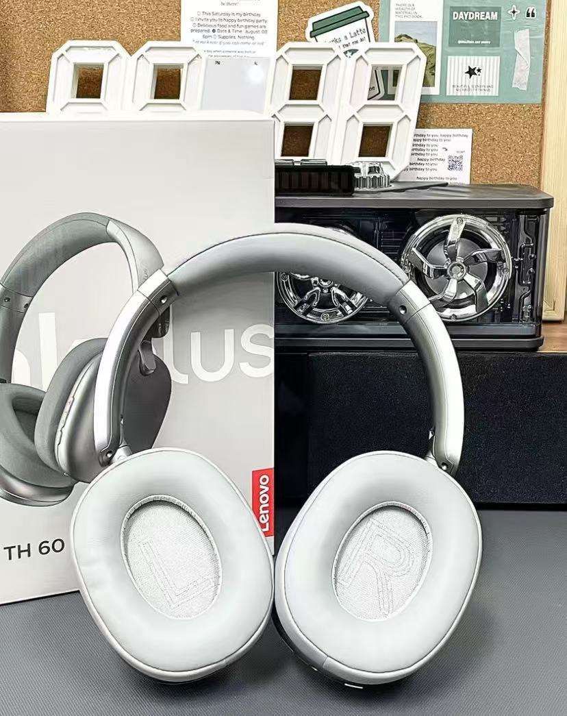 Tai Nghe Bluetooth Lenovo TH60 ANC Giảm Tiếng Ồn Chủ Động - Tuổi Thọ Pin 28H - Tai Nghe Chơi Game BT5.4