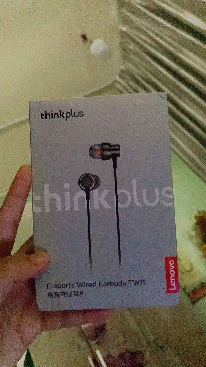 Tai nghe nhét tai có dây Lenovo TW15 PRO L-plug 360° Âm thanh vòm toàn cảnh Thoải mái khi đeo
