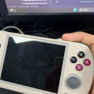 Anbernic Rg40xx h, máy chơi game cầm tay 4inch cấu hình tốt joystick có led đẹp