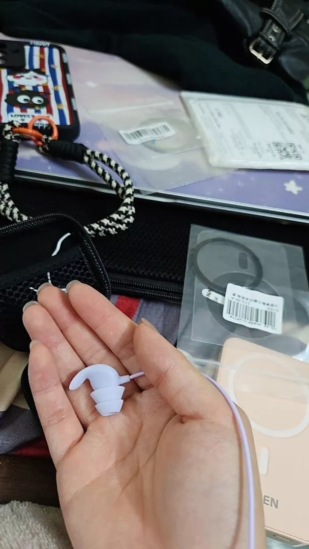 Tai nghe có dây Lenovo YF40 Tai nghe ngủ cảm biến đám mây hoàn toàn mới với cách âm kép và giảm tiếng ồn Thoải mái và không áp lực bên Chất lượng âm thanh độ phân giải cao