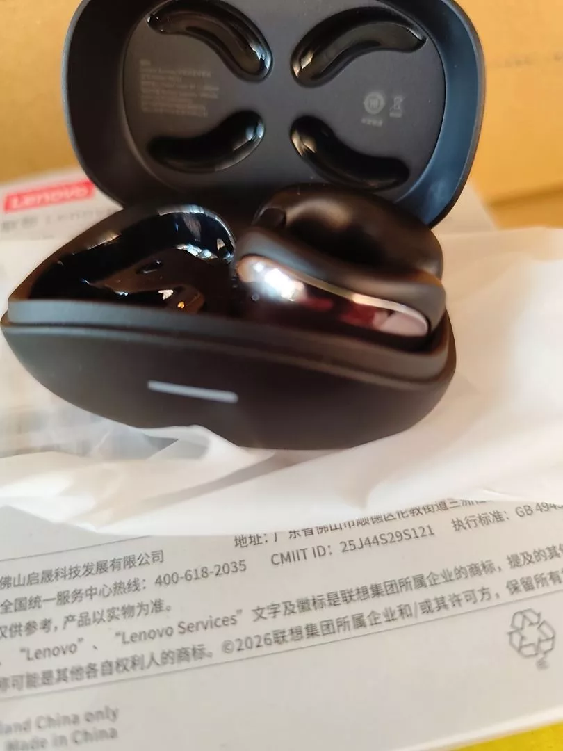 Tai nghe Bluetooth Lenovo RS121 OWS HIFI HD Chất lượng âm thanh 360 ° Hiệu ứng âm thanh toàn cảnh Chờ lâu Thoải mái khi đeo Bluetooth6.0