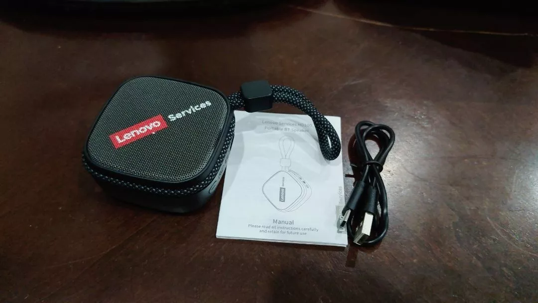 Loa Bluetooth Lenovo HD100 Hi-Fi Stereo sành điệu Loa di động Bluetooth 6.0 Âm lượng cực lớn