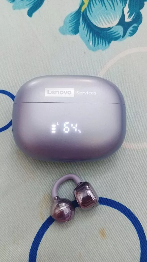Tai nghe Bluetooth không dây Lenovo RS119Pro Chất lượng âm thanh HIFI ENC Giảm tiếng ồn thông minh Tuổi thọ pin dài Màn hình mức pin có độ trễ siêu thấp Mới nâng cấp BT6.0