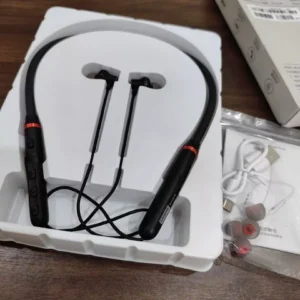 Tai nghe Bluetooth không dây đeo cổ Lenovo Y111 có micrô Tai nghe khử tiếng ồn Bass Thể thao Chạy bộ Tai nghe lâu trôi