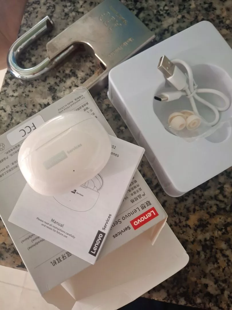 Tai nghe chơi game Lenovo LE202 Tai nghe Bluetooth Độ trễ thấp trong tai IPX4 Chất lượng âm thanh HIFI chống nước Bluetooth 5.3