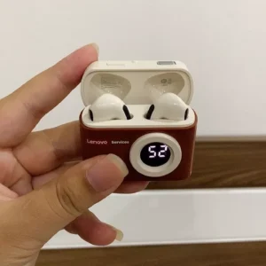 Tai nghe máy ảnh Lenovo LE218 Bluetooth 6.0 Retro CCD có màn hình pin kỹ thuật số Âm thanh vòm Hi-Fi Berlin Độ trễ thấp Thiết kế bán trong tai và khử tiếng ồn