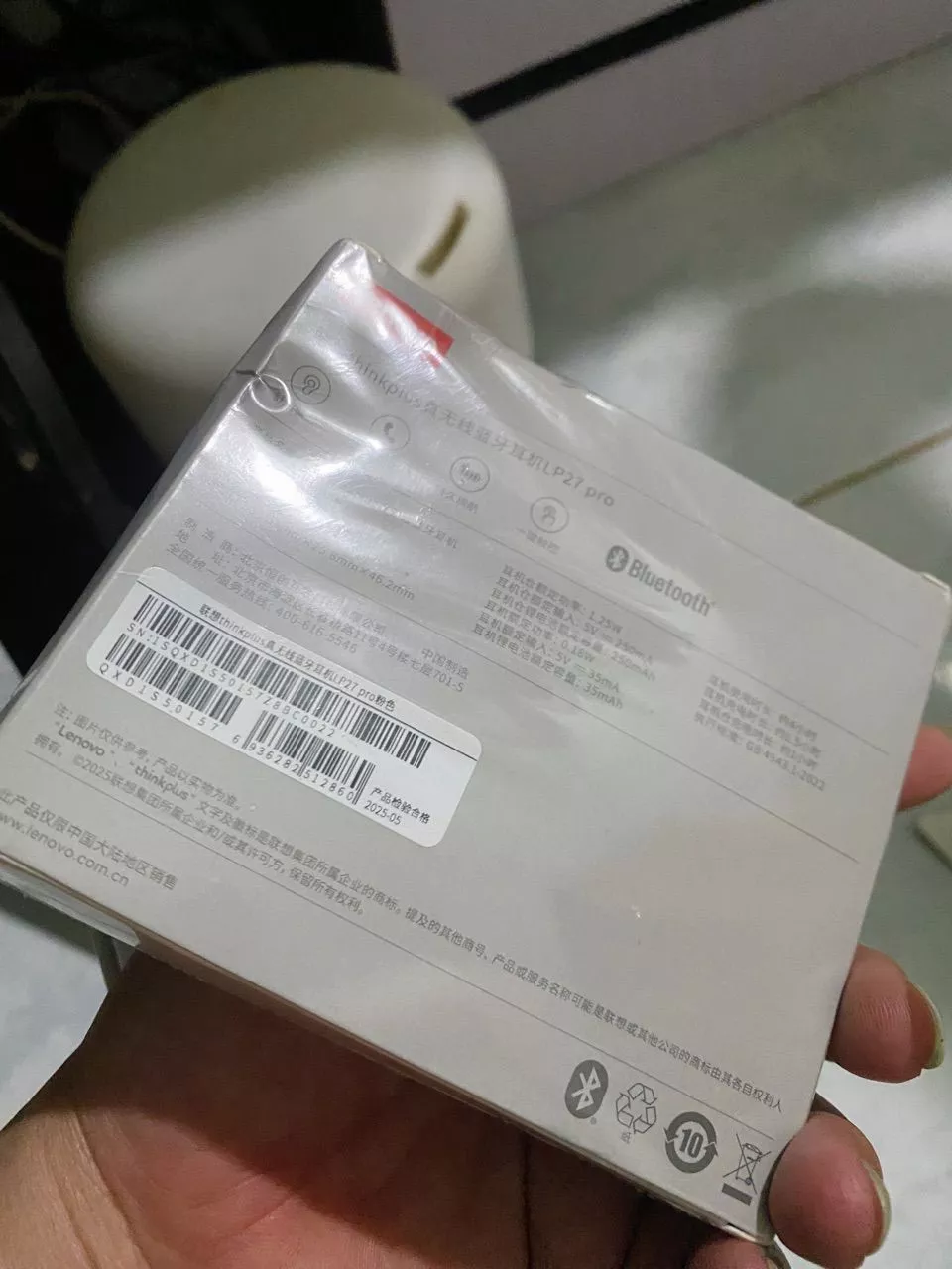 Tai nghe Bluetooth Lenovo LP27 PRO Thoải mái đeo Tai nghe chơi game có tuổi thọ pin siêu dài có micrô
