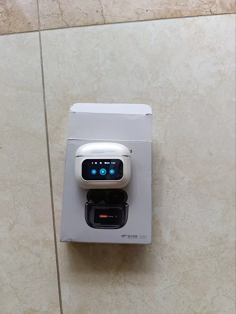 Tai nghe Bluetooth Lenovo RS107 Không dây Tuổi thọ pin dài Khử tiếng ồn Chất lượng âm thanh HIFI Âm thanh toàn cảnh Màn hình cảm ứng LCD