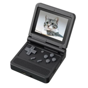 Máy chơi game cầm tay Powkiddy V90s V90 thiết kế vỏ sò cực kỳ độc đáo, hỗ trợ nhiều hệ game, giá rẻ phù hợp mọi lứa tuổi