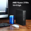 Bộ máy bàn mini PC ITX chạy AMD Ryzen 7 3700u tích hợp Vega 10 rất mạnh cho văn phòng, giải trí, gaming tầm trung
