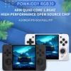 Powkiddy RGB30 máy chơi game cầm tay mới ra mắt, màn hình vuông siêu nét, thiết kế đẹp,, nút bấm tốt | IZZYGAME
