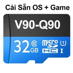 Thẻ nhớ cài sẵn fiimware(os) miyoo cho máy powkiddy V90-Q90 và chép game full cắm máy là dùng | IZZYGAME