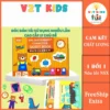 Học Liệu Bóc Dán Montessori Cho Bé, Học Liệu Busy Book Bóc Dán Thông Minh 17 Chủ Đề - Sách Bóc Dán Cho Bé Giáo Dục Sớm
